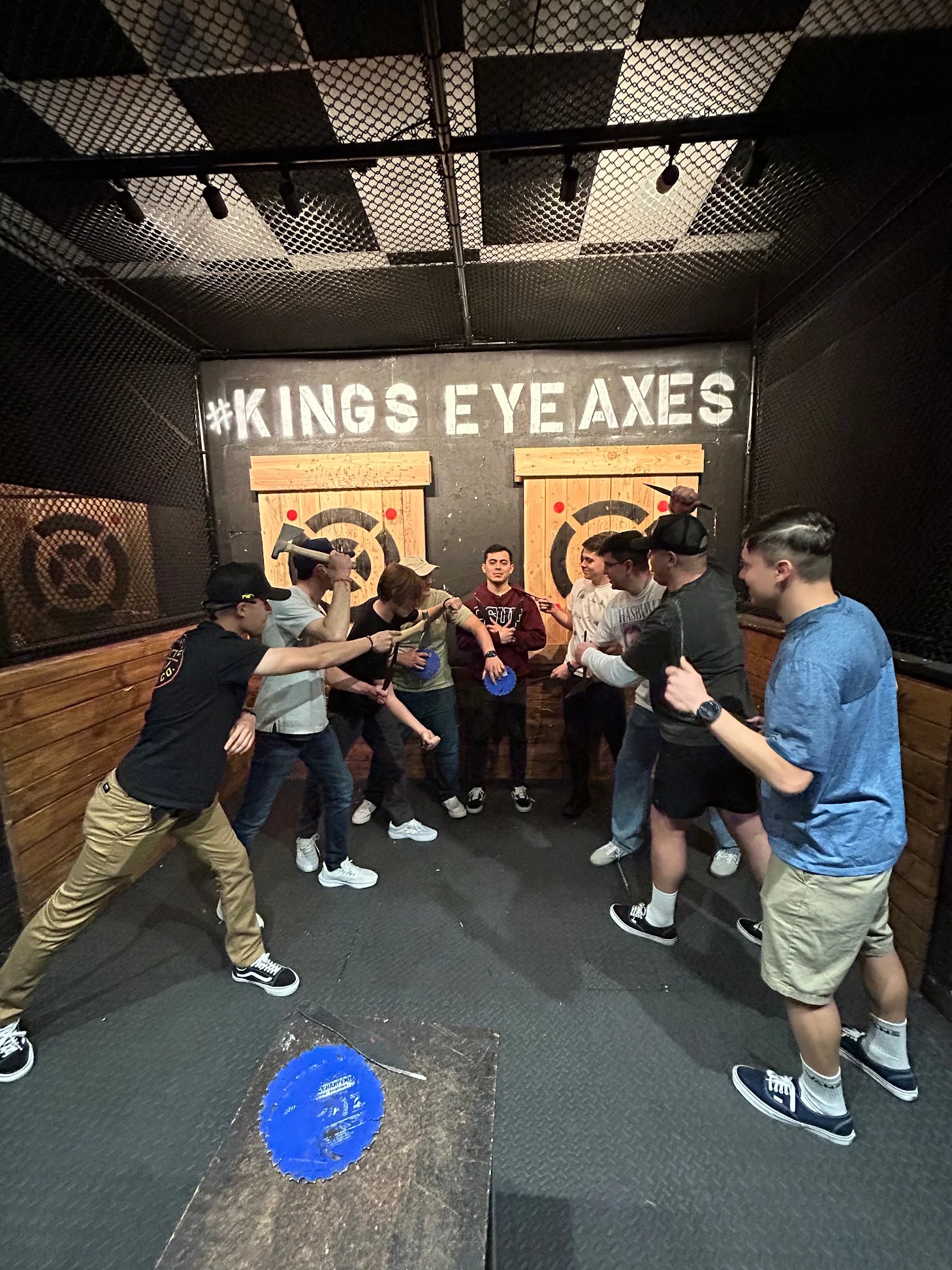 axe throwing outfit