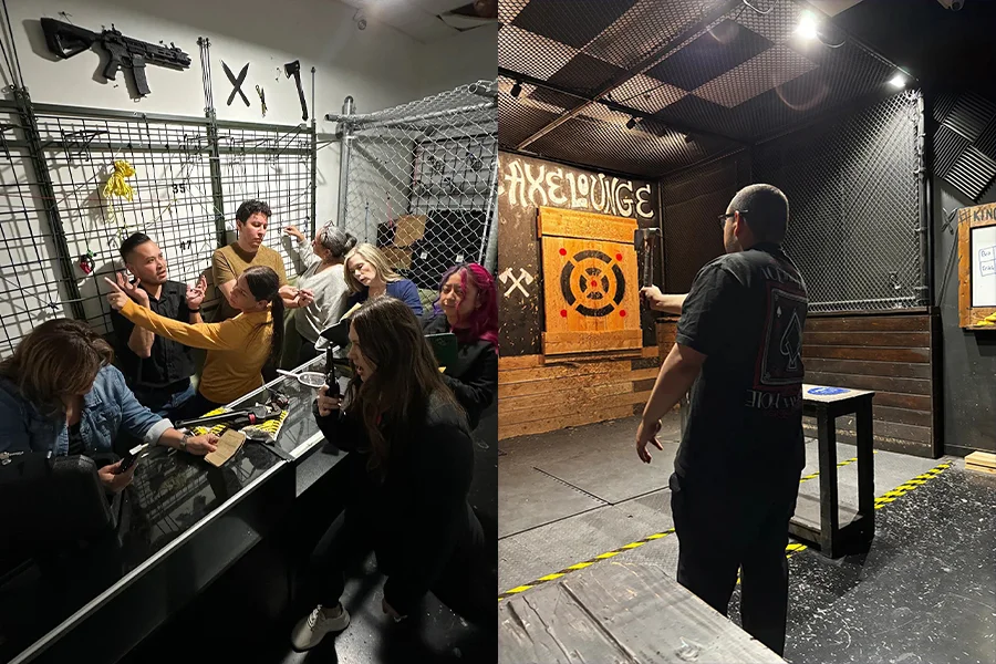 Escape Room vs. Axe Throwing